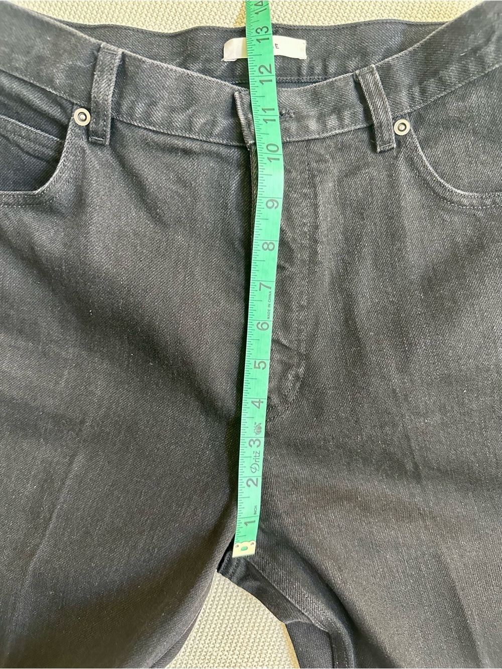 CELINE Phoebe Philo rare clean black denim jeans sz 40 - Picture 15 of 15